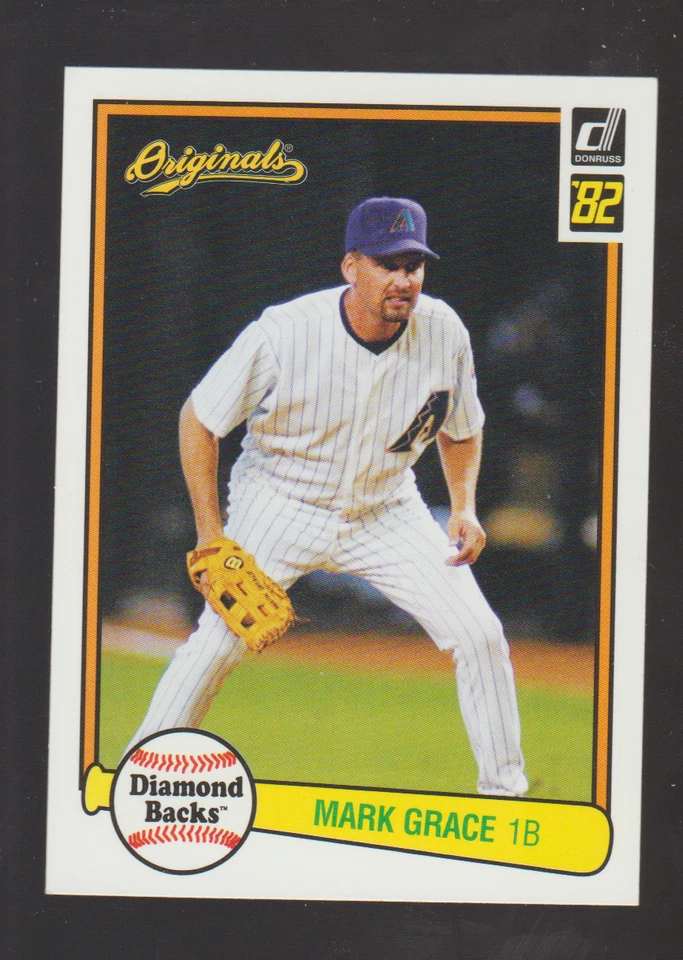 2002 Donruss Originals #26 Mark Grace card, Chicago Cubs legend - Image 1 of 1