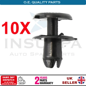 Clip rivetti espansione paraurti anteriore per Opel Vauxhall Astra G MK4 Signum 10X - Foto 1 di 9