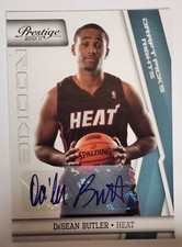 2010-11 Prestige Bonus Shots Black 171/199 Da'Sean Butler #241 Rookie Auto RC