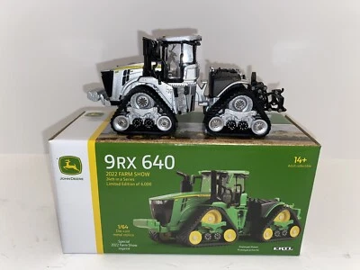 1/64 John Deere 9RX 640 Farm Show SILVER CHASE NIB free shipping - Image 1 of 4