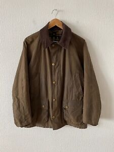 Mens BARBOUR Ashby Waxed Wax Jacket Coat Field Hunting Utility Work Size S