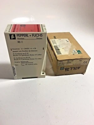 PEPPERL+ FUCHS RE-1 RELAY 000356 115Vac  - Image 1 of 2