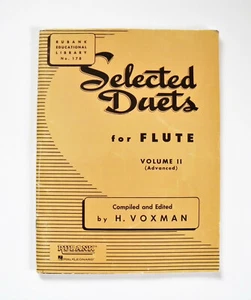 Selected Duets for Flute : Volume 2 - Advanced (1992, Trade Paperback) - Picture 1 of 3
