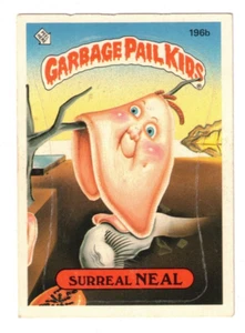 1986 cubo de basura serie 5 surrealista neal #196b ver escaneos para grado - Imagen 1 de 2