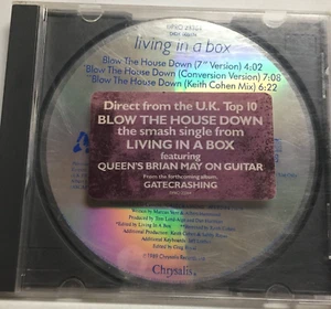 Living in a Box - Blow the House Down (Maxi Single,CD,1989,Chrysalis,Promo) RARE - Picture 1 of 11