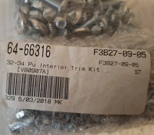 1933-34 Ford Pickup Interior Trim Screw kit, 64-66316 - Picture 1 of 2