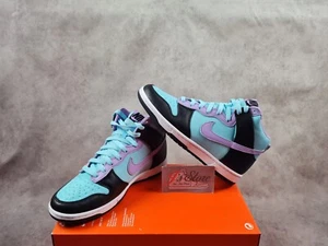 Refurbished Nike Dunk High By You Lea Black Gr.39 - Bild 1 von 6