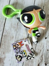 2000 Powerpuff Girls Buttercup Plastic Keychain Lollipop Holder