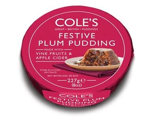 Cole's festlicher Pflaumenpudding 1x227g - Bild 1 von 1