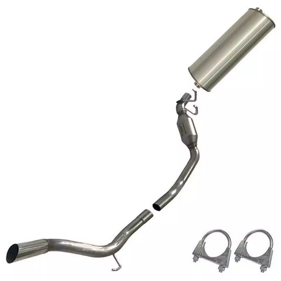 Stainless Steel Exhaust System Kit fits: Ford Explorer Sport Trac 2001-2005 4.0L - Image 1 of 4