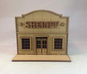Oficina del Sheriff 28 mm Terreno Viejo Oeste Lápida Desperado Legends Plumero de nudillos - Imagen 1 de 6