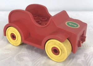 Vintage Lego Red Car - 11.5cm x 6cm - Picture 1 of 8