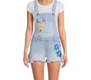No Boundries Girls Fashion Shortall, Bib Shorts, Size S(3-5) - Picture 1 of 2