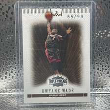 2007-08 Topps Triple Threads Sepia /99 Dwyane Wade #3 HOF