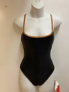 Traje de baño de una pieza GIDEON OBERSON EE. UU. talla 8 LR - Imagen 1 de 2