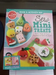KLUTZ Sew Mini Treats Craft Kit 18 Food Plushies To Stitch Ages 10+ Complete NIB - Picture 1 of 3