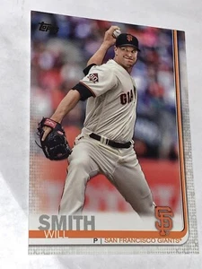 2019 Topps Series 1 Base #203 Will Smith - San Francisco Giants - Picture 1 of 2