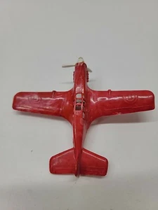 Avión de juguete vintage Ideatoy Plastic Mustang P51 de 1940 EE. UU. Raro 23 - Imagen 1 de 6