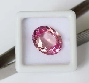 11.65 CT AAA Grade Pink Padparadscha Sapphire Natural & Untreated Loose Gemstone - Picture 1 of 9