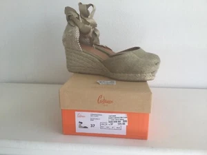 Castaner Espadrille Canvas GOLD Gr 37 - Neu ungetragen -Ausverkauft! - Bild 1 von 5