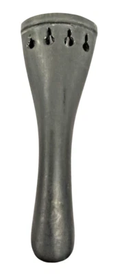 Meazzi Cordiera per Violino 1/2 Ebanite Nero Vintage Violin Tailpiece Expo - Immagine 1 di 4