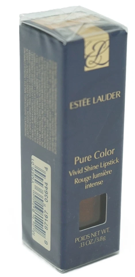 Estee Lauder Pure Color Vivid Shine Lipstick Rouge Intense PCVSL 01 Burnished B