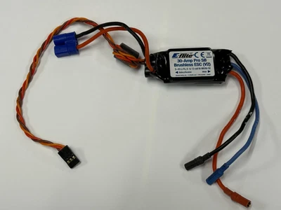 Excellent EFlite E-Flite 30 Amp 30A Smart Brushless ESC Speed Control EFLA1030B - Image 1 of 2