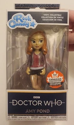 NIB FUNKO ROCK CANDY DR WHO AMY POND FIGURE 2018 CONVENTION EXCLUSIVE BBC NEW - Image 1 of 4