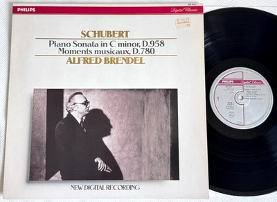ALFRED BRENDEL Schubert Piano Sonata 1989 ED1 PHILIPS DIGITAL STEREO LP NM MINT - Image 1 of 3