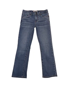 Levi's Girls Jeans Bootcut Denim Blue Stretch Size 10 REGULAR medium wash - Picture 1 of 7