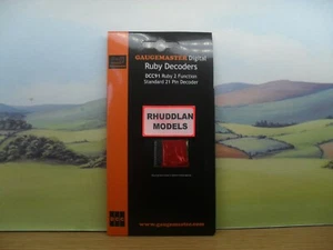 NEW GAUGEMASTER DIGITAL DCC91 RUBY DECODERS - Picture 1 of 2