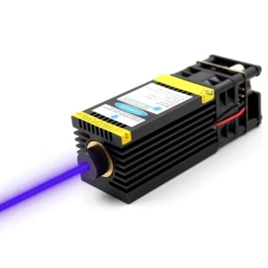 Modulo laser incisione luce blu CNC focalizzabile 450nm 5W testa laser PWM 12V - Foto 1 di 12