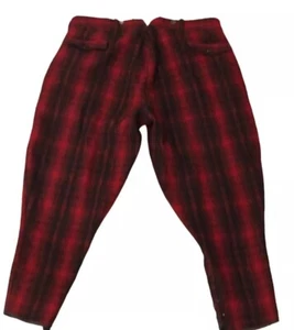 WOOLRICH 100% Wolle VNT kariert Jagdhose Tartan Workwear 40x27 TALON ZIP 1940 - Bild 1 von 24