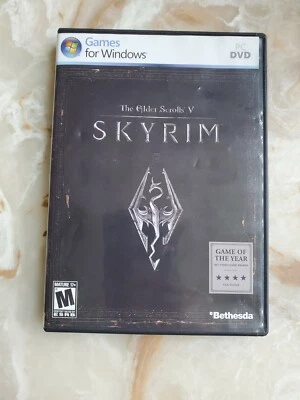 The Elder Scrolls V: Skyrim (PC DVD, Games for Windows 2011) With Map and Manual - Image 1 of 4