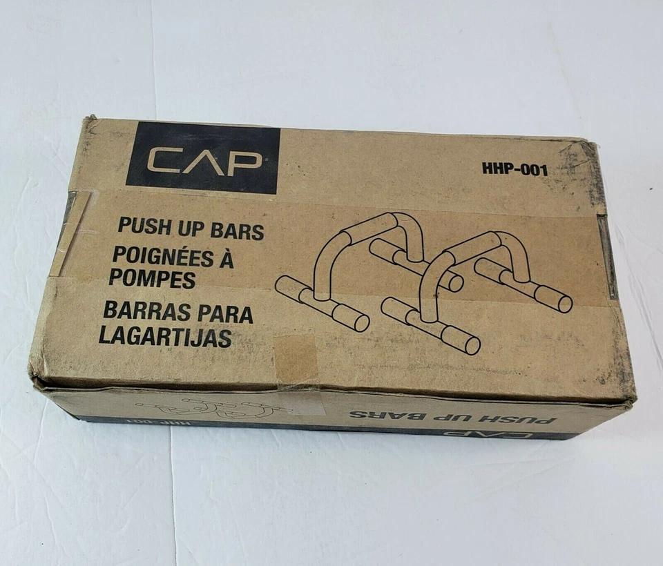 Par de barras push up cromadas CAP Barbell HHP-001 NUEVAS NUNCA USADAS Foto 1 de 2