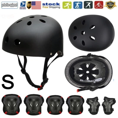 COASTACLOUD Kids Bike Helmet Set,Adjustable Helmet for Ages 5-11T Boys Girls,Toddler Pad Set