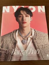 NYLON Japan April Issue Special Edition Stray Kids Bang Chan Cover Original Card