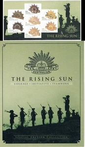 2012 ANZAC Day The Rising Sun Special Edition Pack with Imperforated Mini Sheet - Picture 1 of 1