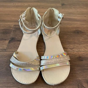Mädchen Christie & Jill Gold Sandalen Größe 5 - Bild 1 von 10