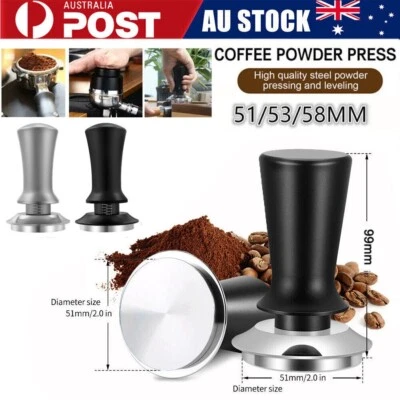 51-58MM Coffee Tamper with Calibrated Spring Loaded Detachable Espresso Tamper - image 1 of 4
