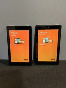 Amazon Fire 7 (7th Gen) Set Of Two! Work Great! Free Shipping! - Picture 1 of 2