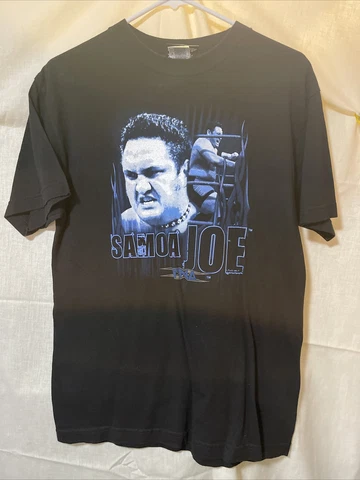 2007 TNA WRESTLING SAMOA JOE MEDIUM T SHIRT  WWE Cover