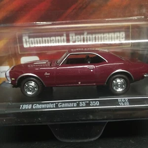 M2 1:64 1968 Chevrolet Camaro SS 350 / R62 - Foto 1 di 3