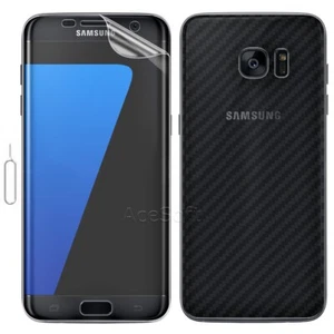 Protector de pantalla PET suave frontal a prueba de golpes para Samsung Galaxy S7 edge SM-G935V - Imagen 1 de 1