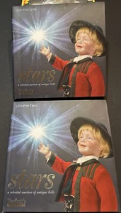 STARS VOL ONE & TWO HARDBOUND WITH DUST COVERS DOLL ANTIQUE RESEARCH BOOKS - Picture 1 of 2
