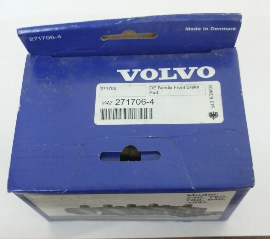 Front Disc Brake Pad Set - Genuine 271706 - Image 1 of 1