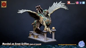 Marshal on Great Griffon - DragonsLake Miniaturas - Picture 1 of 5