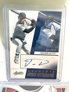 2019 Panini Chronicles - Absolute Rookie Autographs #ARA-VR Victor Reyes (AU,... - Picture 1 of 2