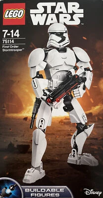 Lego 75114 Star Wars Figure First Order Stormtrooper complet notice boite-CNB119 - Photo 1/2