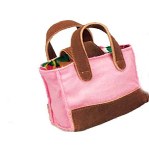 Bolso de bolso de pana rosa para muñecas American Girl de 18 - Imagen 1 de 1